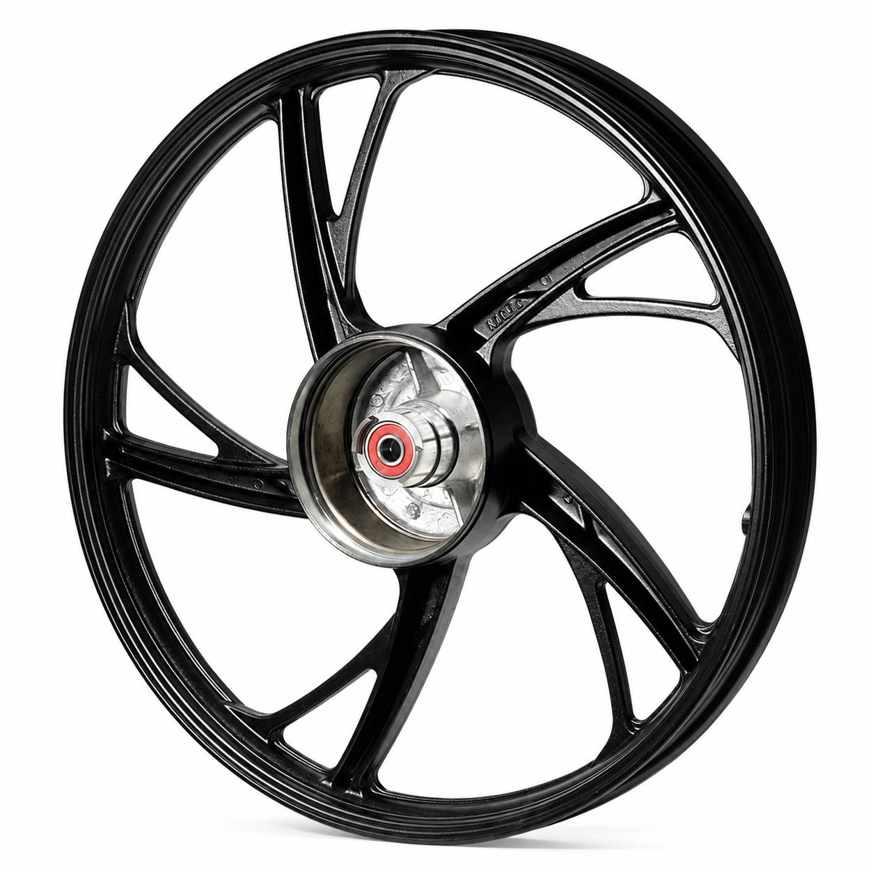 Roda Sport Pop 5P Preta (Pé de galinha)
